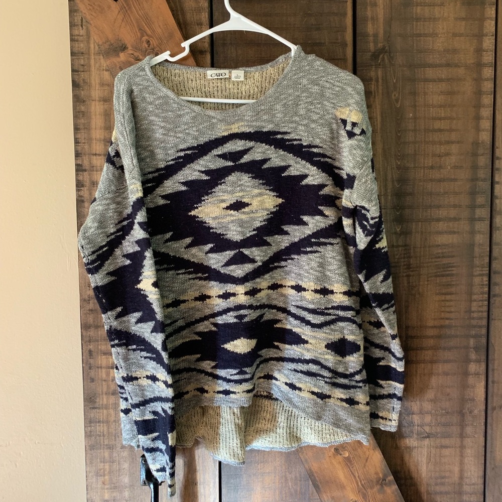 Aztec sweater